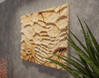 CNC-fil för trä, 3D STL, väggpaneldekor, vågig vågor Voronoi-modell för snidning