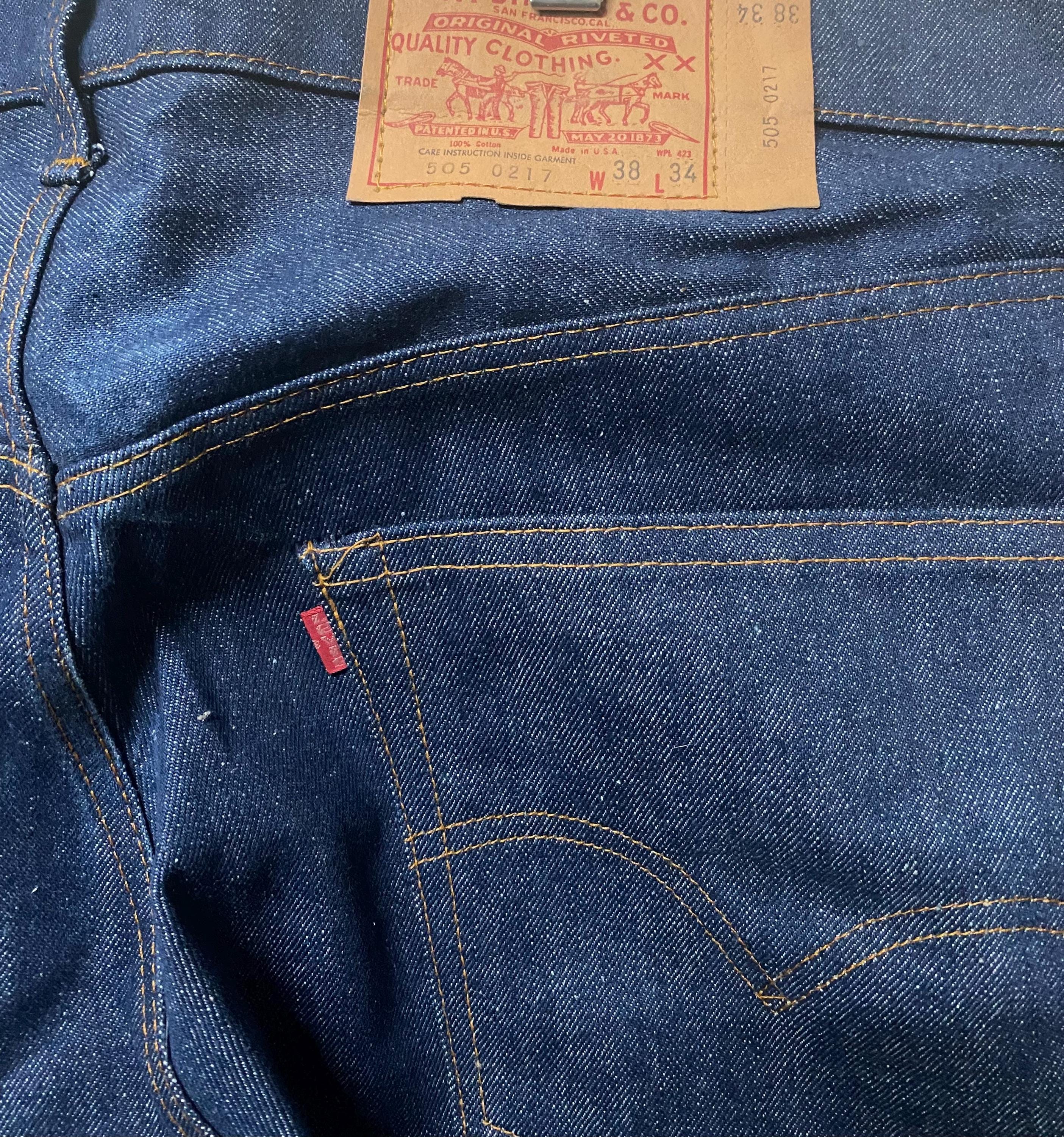 リーバイス505 MADE IN THE USA W31 L34 Vintage Levis 505 jeans | Vintage Levis denim Made in USA