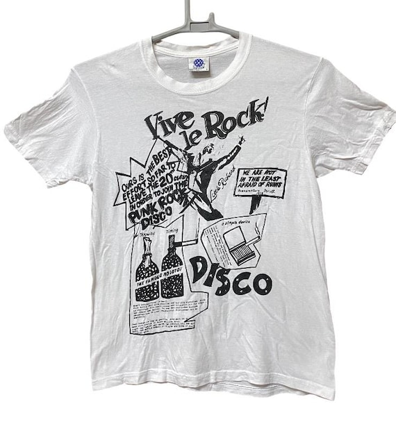 Vintage Vive Le Rock Punk T Shirt, Anarchy Chaos Seditionaries Sex