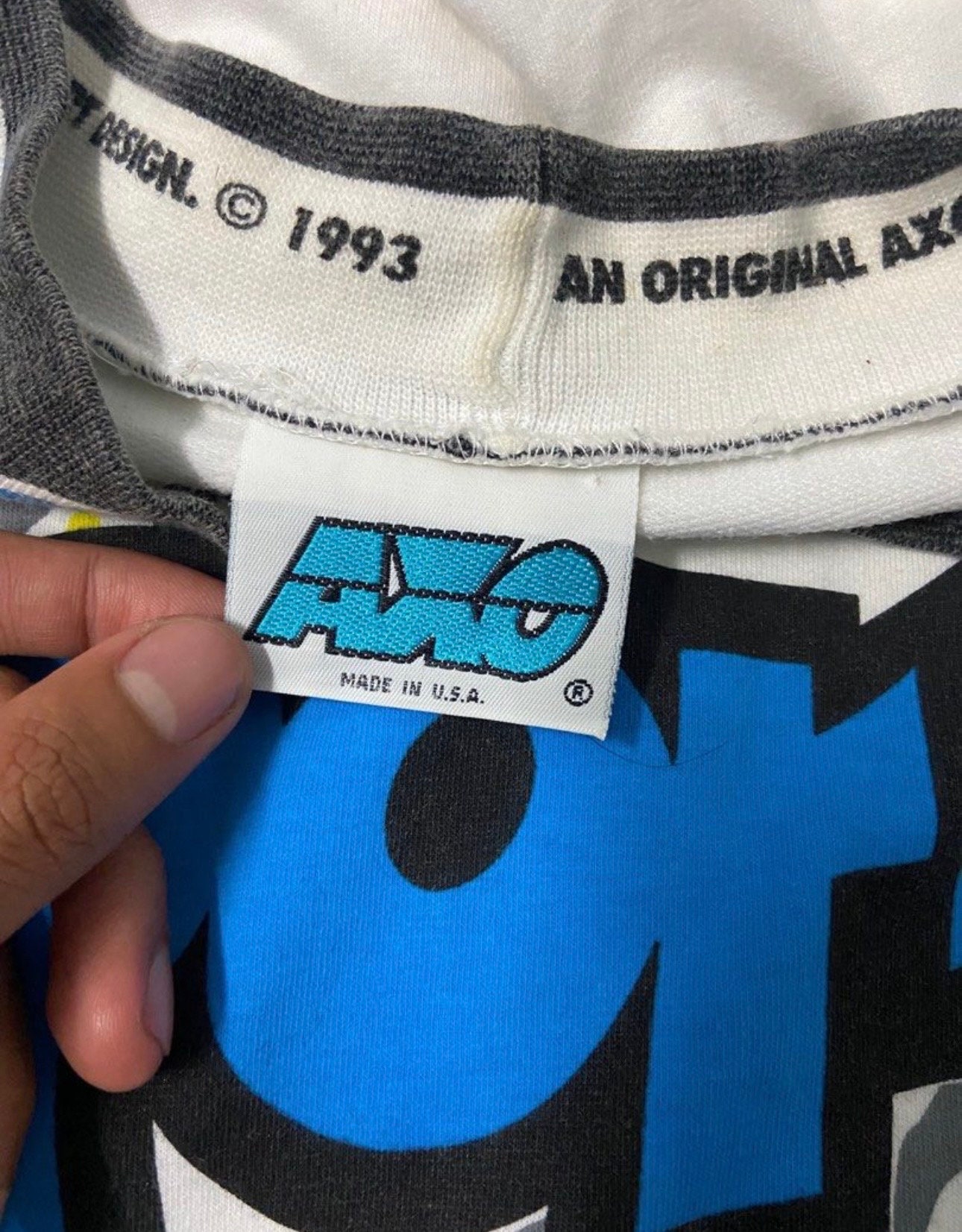 Vintage AXO Sport Racing Team Shirt Motocross Moto-x Race