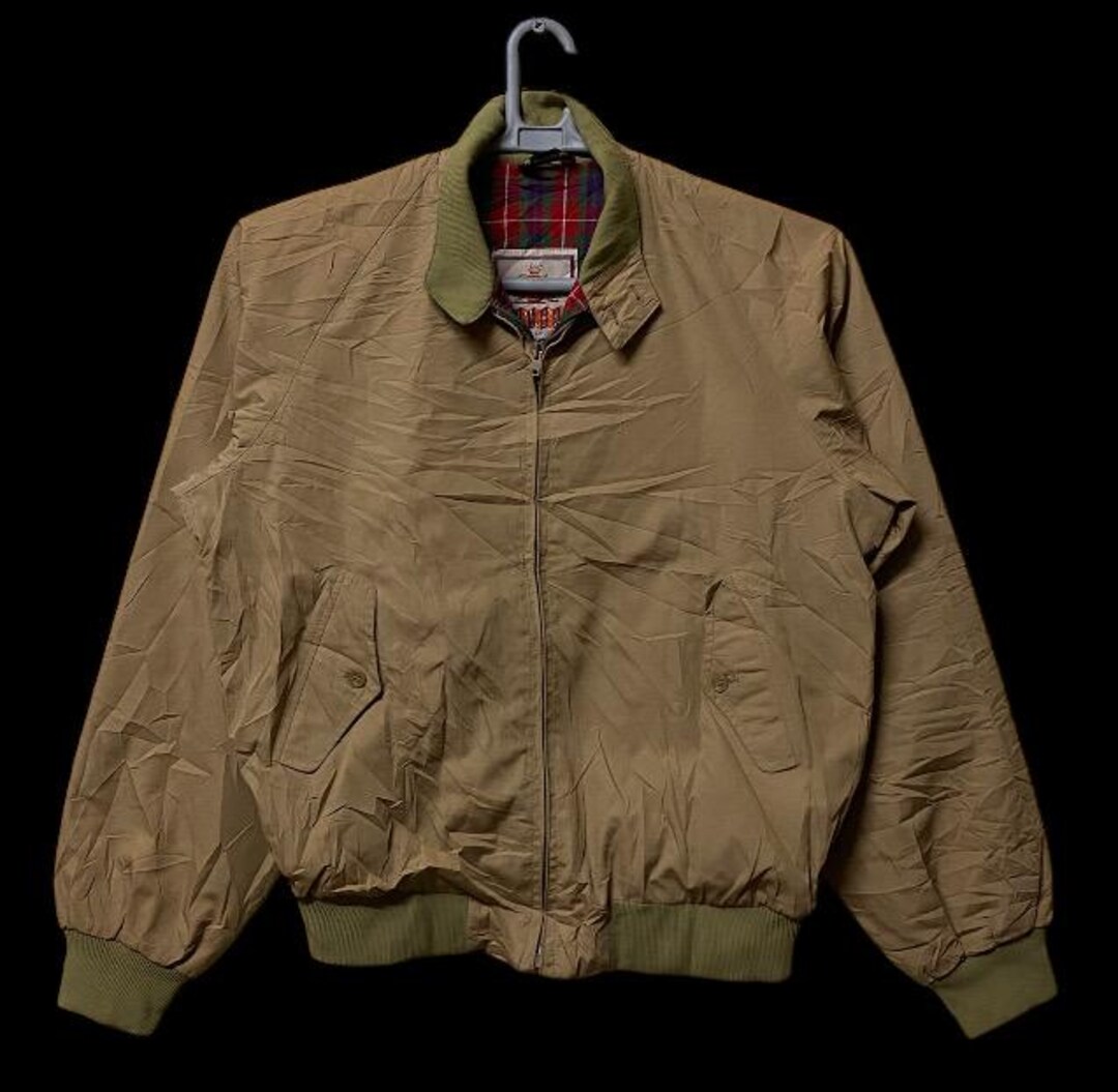 80's ENGLAND製 BARACUTA G9 Jacket Rare Vintage 80s G9 Baracuta Harrington Jacket Made in
