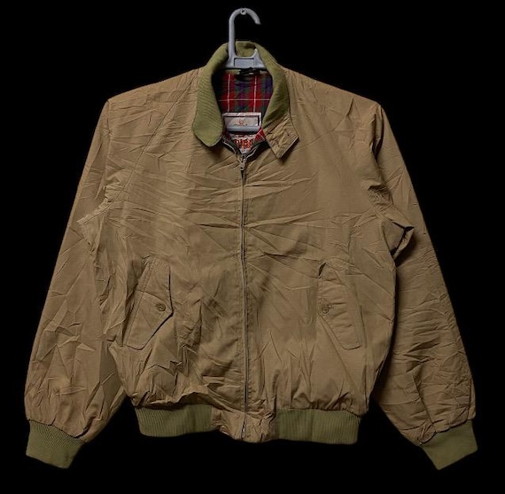 80s G9 Baracuta Harrington Jacket Made in England Medium Size Aero