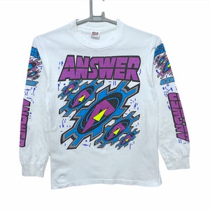 Vintage 80s Thrasher Distressed Skateboard Sweatshirt Black