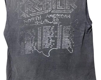 Vintage 1989 Kreator Extreme Aggression North American Tour T