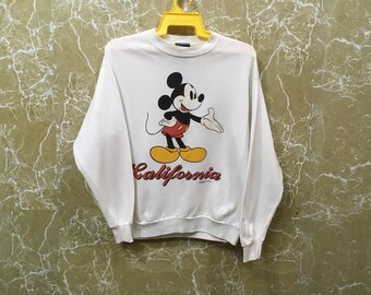 Felpa anni '90 Topolino e Minnie taglia L