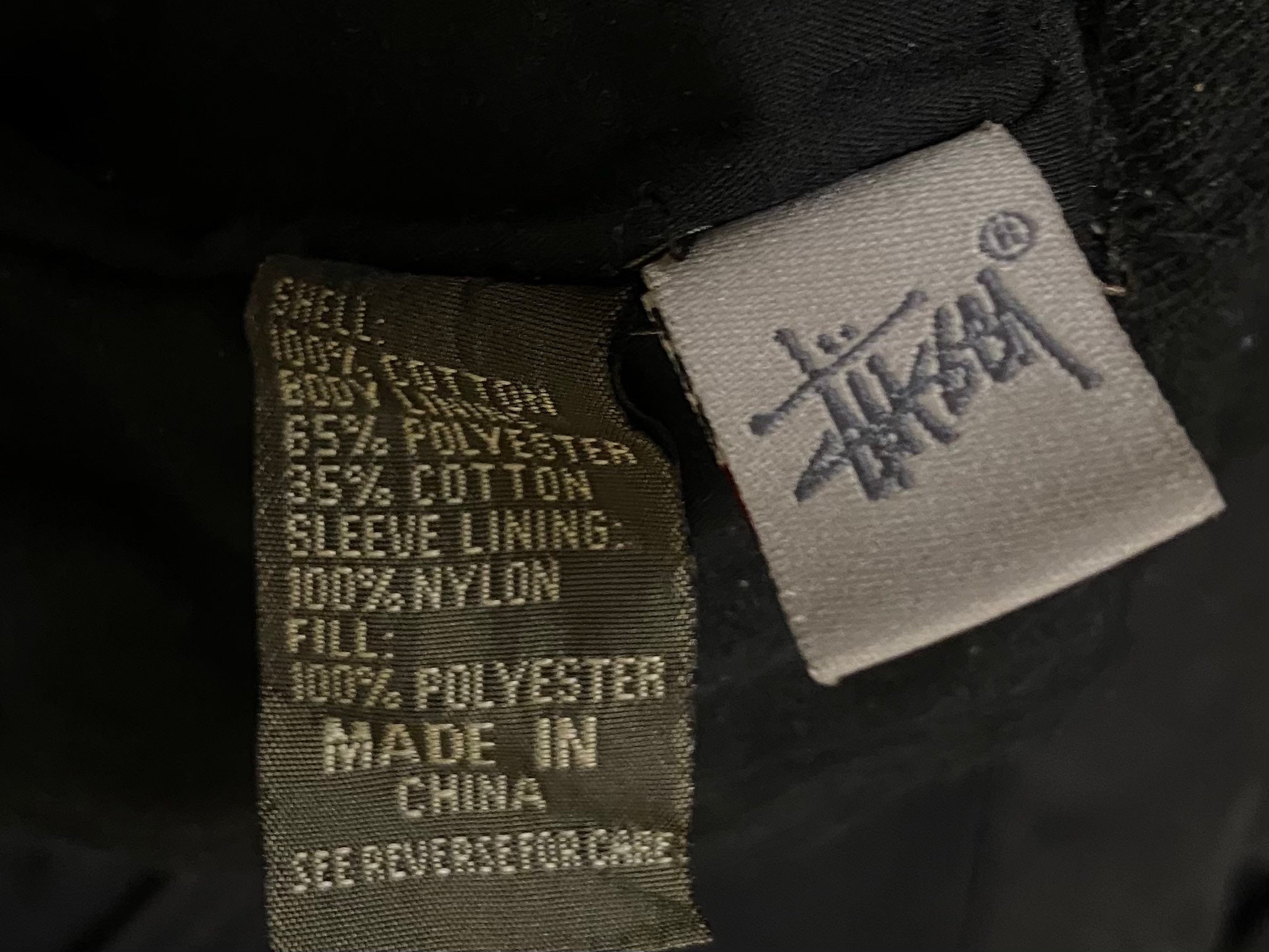 STUSSY Monogram Nylon Street Style Cotton Logo Skater Style