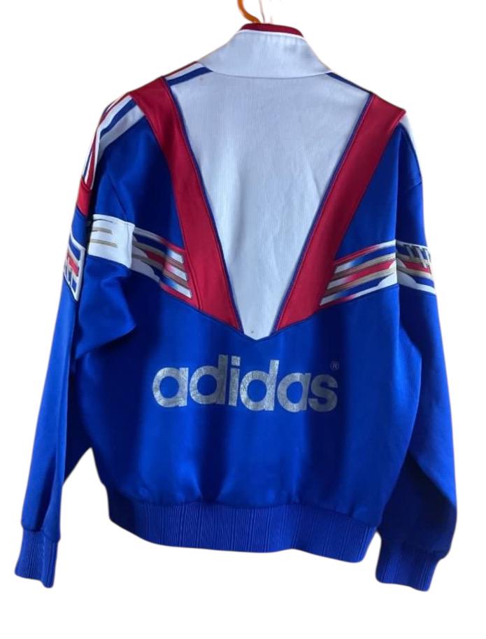 R*o様 80s adidas track blouson sports jac Vintage 80s Adidas Track Jacket Made in Japan Blue Colour M Size