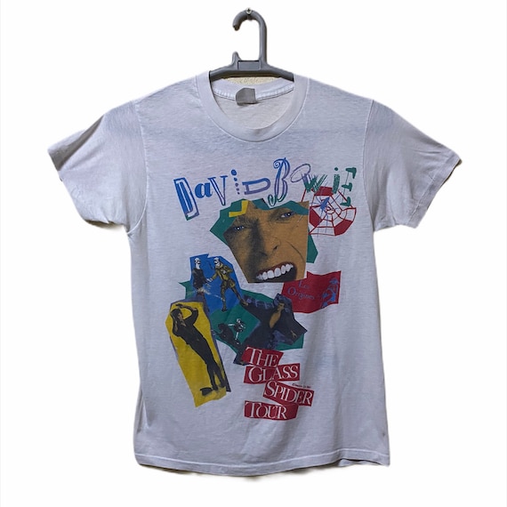 David Bowie アートプリント Tシャツ 1987年製 ヴィンテージ t 80年代