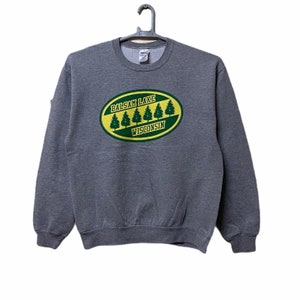 Vintage Balsan Lake Wisconsin crewneck sweatshirt jumper pullover grey colour M size