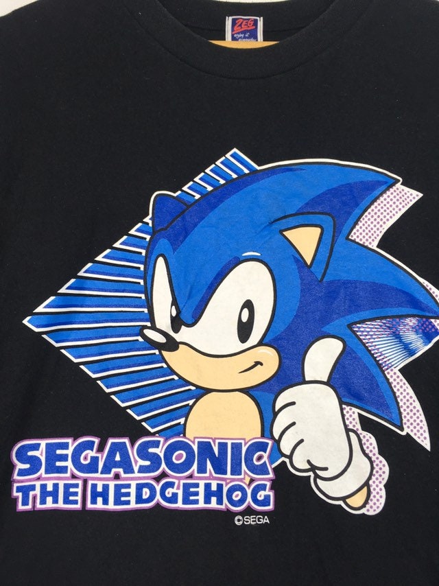 Vintage SEGASONIC Sonic Cartoon Game T Shirt - Etsy