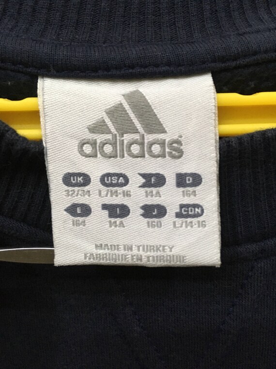 Chaqueta de sudadera adidas big logo hip hop swag | Etsy México