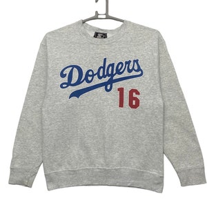 Vintage 1995 MLB Starter 16 NOMO Los Angeles Dodgers Major League Baseball sweatshirt
