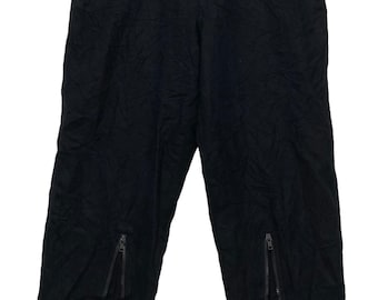 Vintage Yohji Yamamoto Wool Pants: 90s Japanese Designer