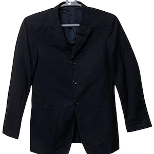 Armani Made in Italy jacket men black colour medium size