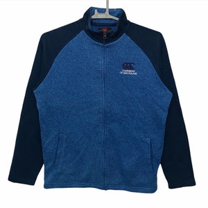 Vintage Canterbury Of New Zealand Rugby  zipper sweatshirts