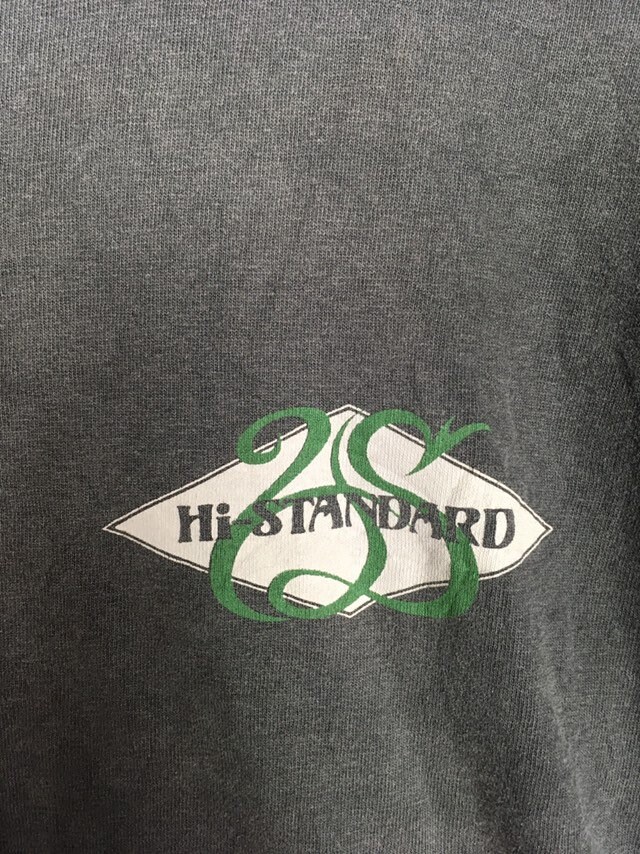 Vintage Hi Standard Fat Wreck Chords Record Tshirt Japan