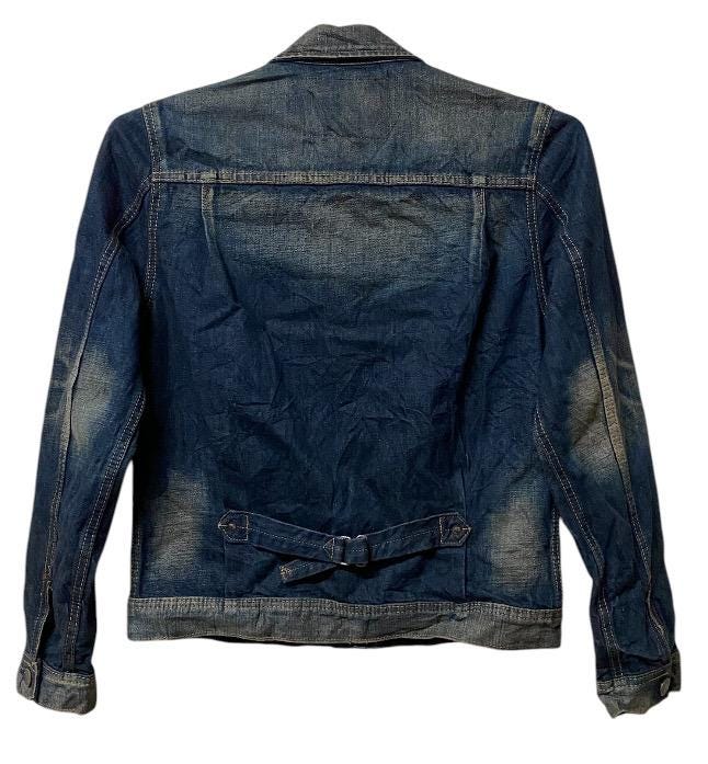 Edwin Type 2 Trucker Denim Jeans Jacket Medium Size Made in Japan