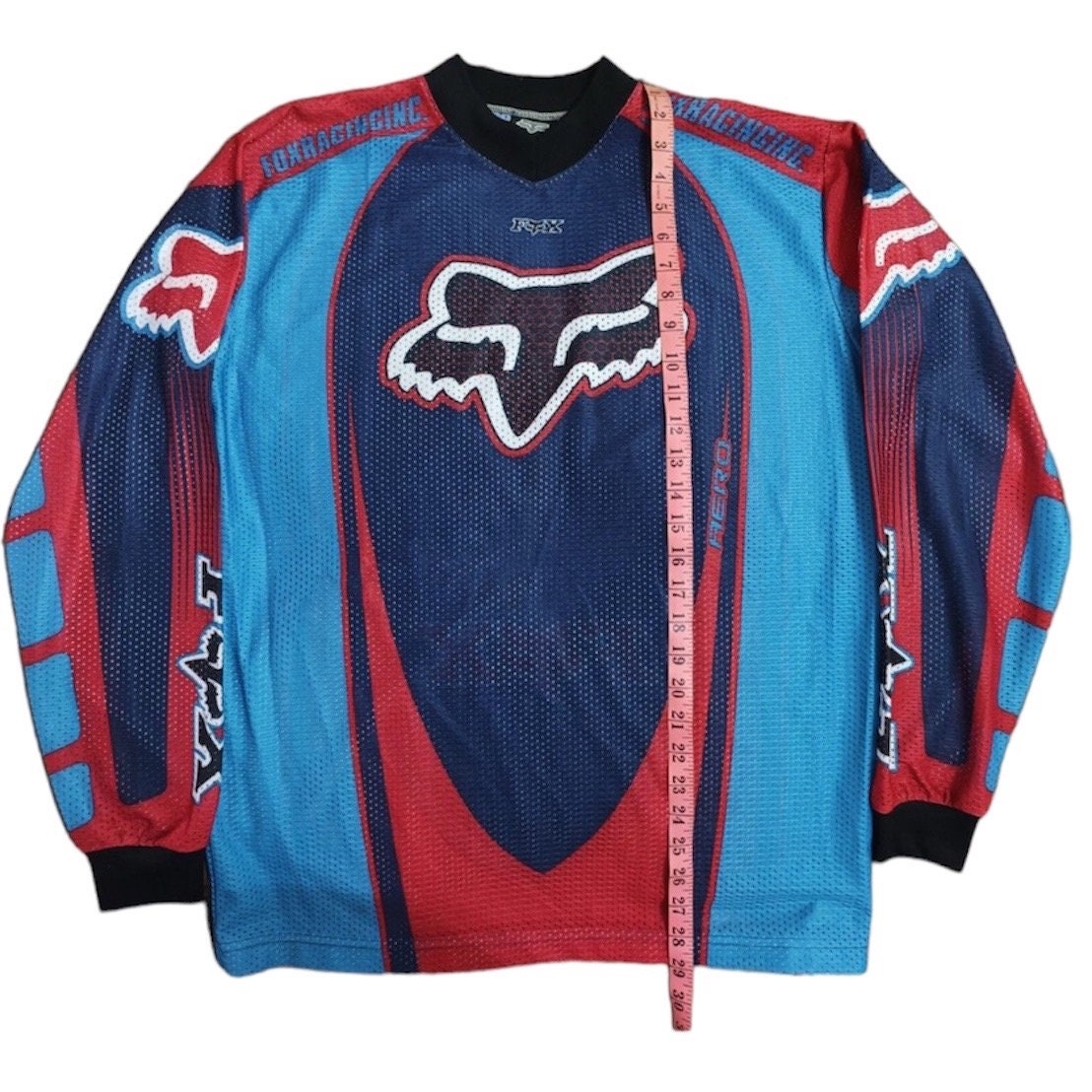 Vintage 90s Fox Racing Shirt Team Motocross Moto-x Race