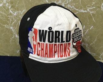 Gorra de camionero vintage de los Chicago Bulls Starter de los años 90, ajustable, talla libre para adultos, color negro