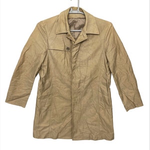 A.A.R Yohji Yamamoto double coller jacket men Japan brand gold colour medium size