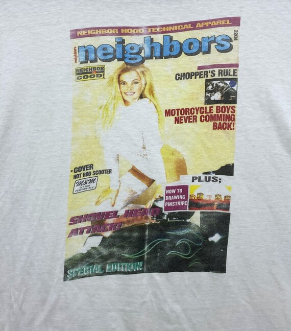 NEIGHBORHOOD ヴィンテージスペルアウト Tシャツ アメリカ製 ヴィンテージ 1995 NEIGHBORHOOD テクニカルアパレル 初回生産 日本