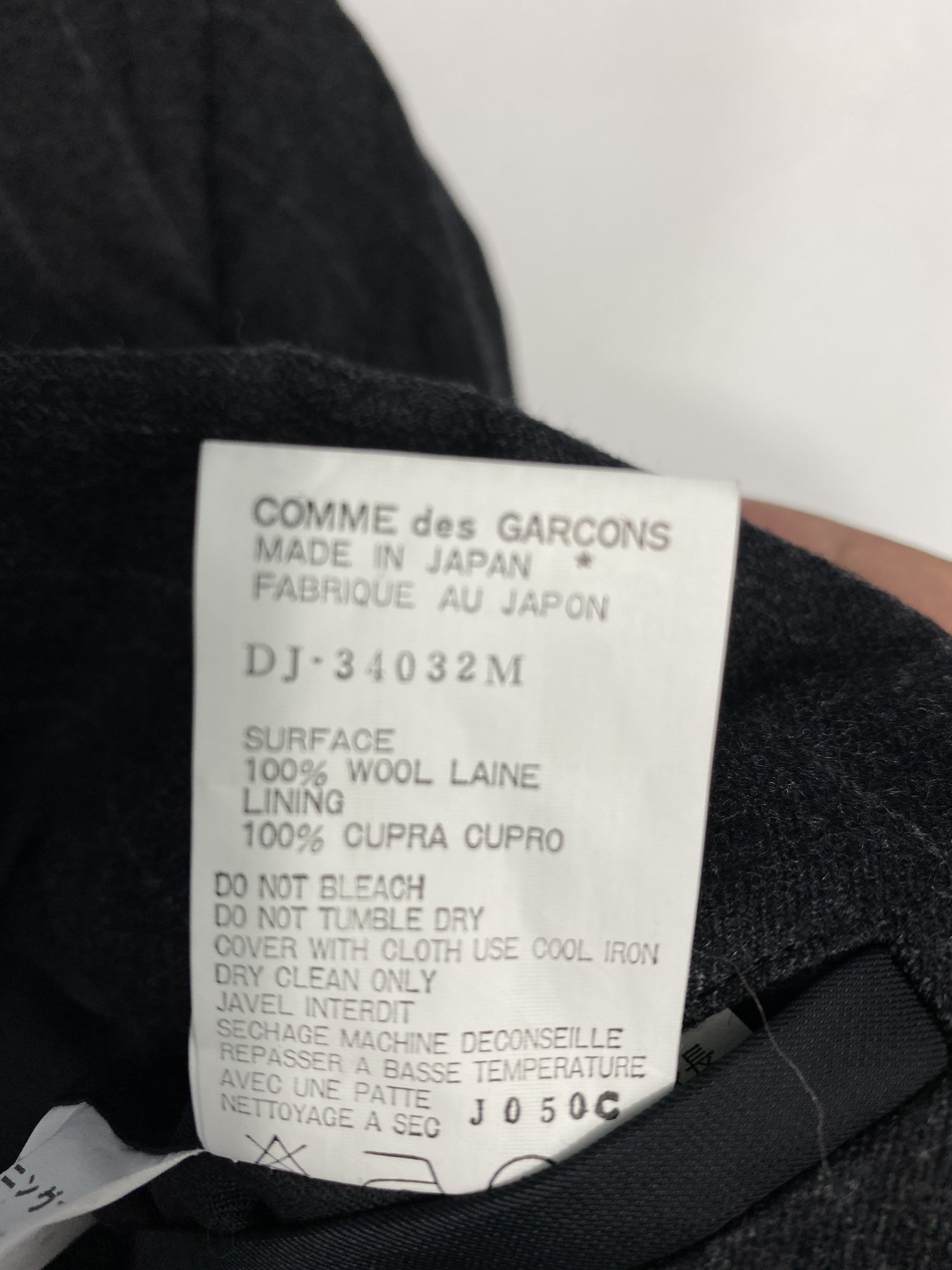 Vintage AD1993 Comme Des Garcons Jacket Men Japan GARÇONS