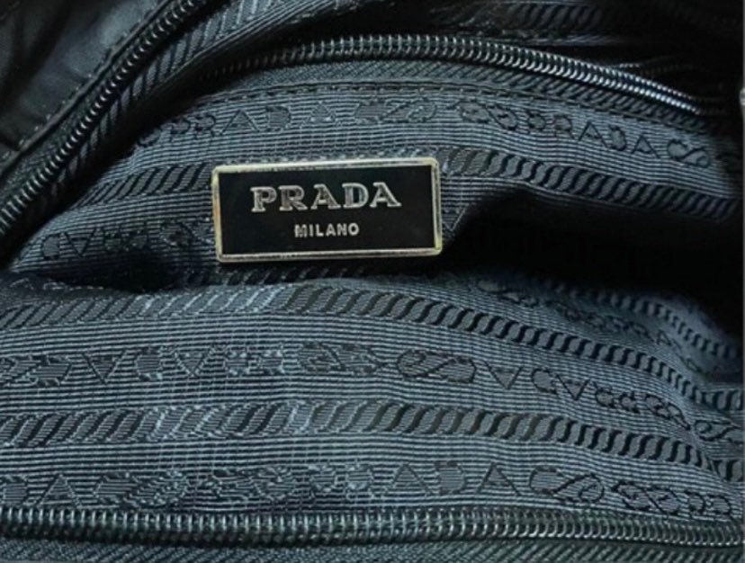 Vintage Prada Nylon Adjustable Crossbody Bag Lampo Zipper