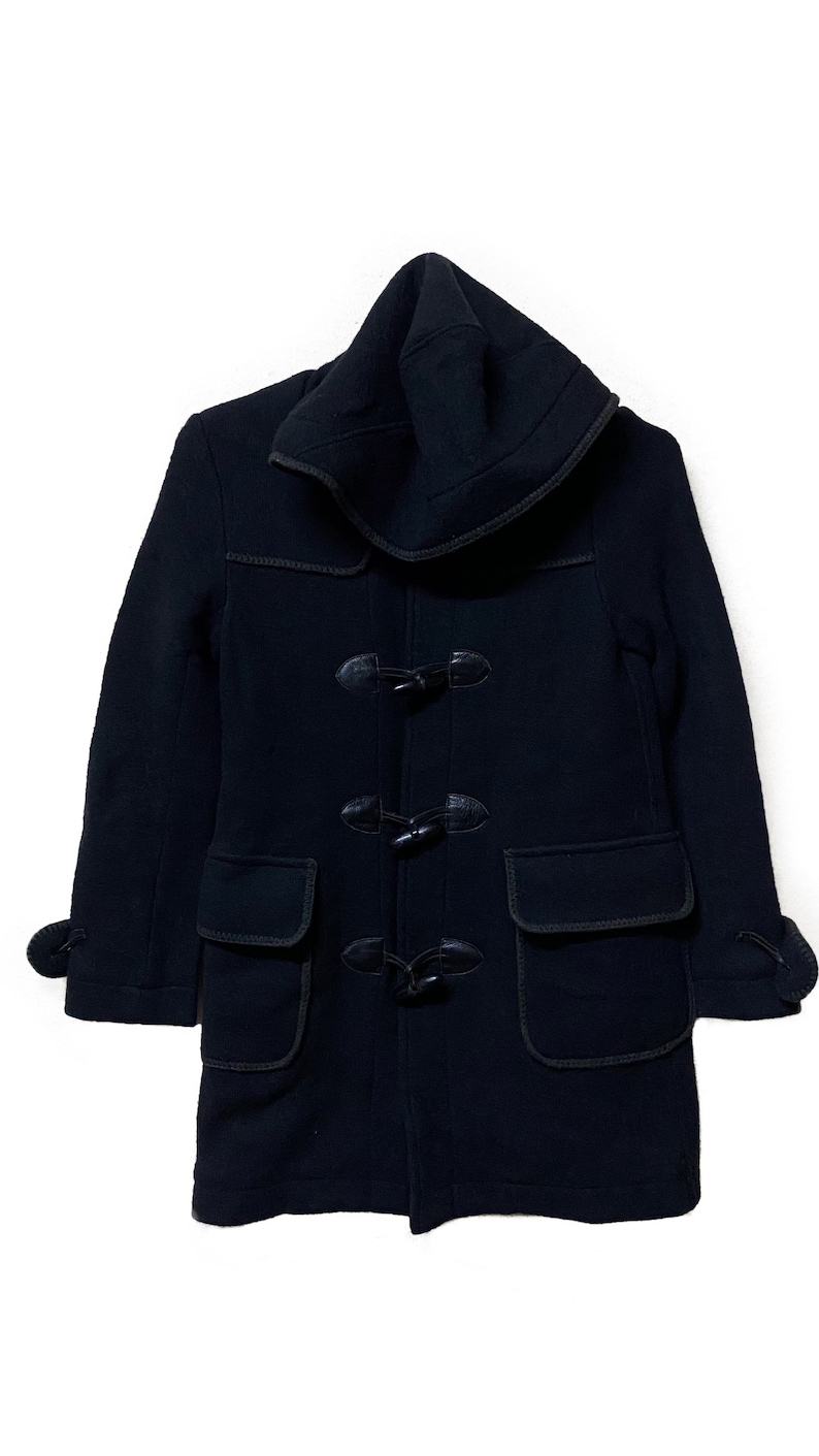 Hysteric Glamour wool hoodie jacket black colour