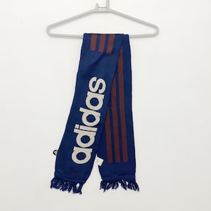 VINTAGE RARE 90s Adidas Scarf made in japan