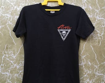 alva shirt mens M vintage 90s Graphic skate Boarding rare
