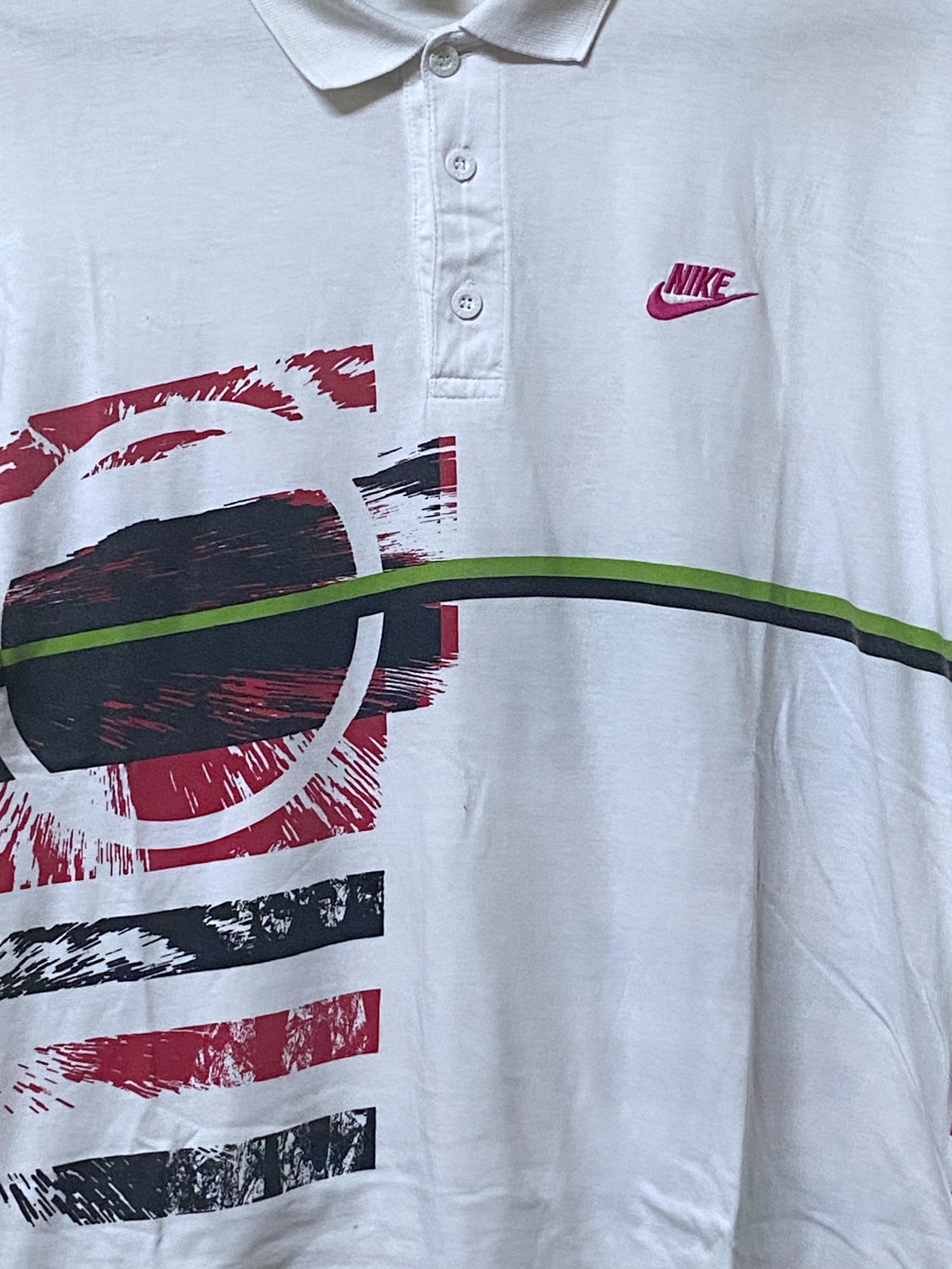 90s USA古着　NIKE ナイキ　チャレンジコートポロシャツ　アンドレアガシ 90年代 NIKE ナイキ CHALLENGE COURT チャレンジコート ポロシャツ