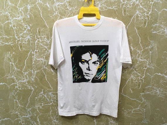 1987 Michael Jackson bootleg Japan Tour concert t