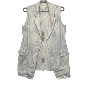 Archive Yohji Yamamoto tie dye jacket men Japan brand black colour size 3