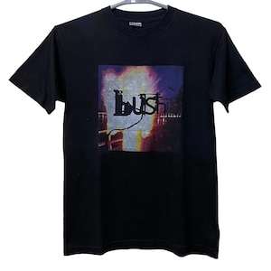 Vintage jaren 90 Bush koffer t-shirts zwarte kleur t-shirts M maat grunge Nirvana Sonic jeugdbjok
