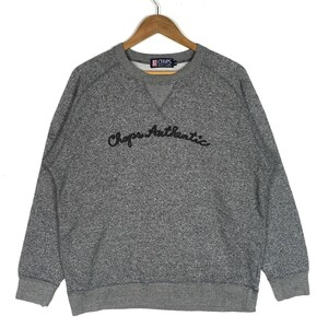 Vintage Chaps Ralph Lauren Embroidery big logo Sweatshirt L size