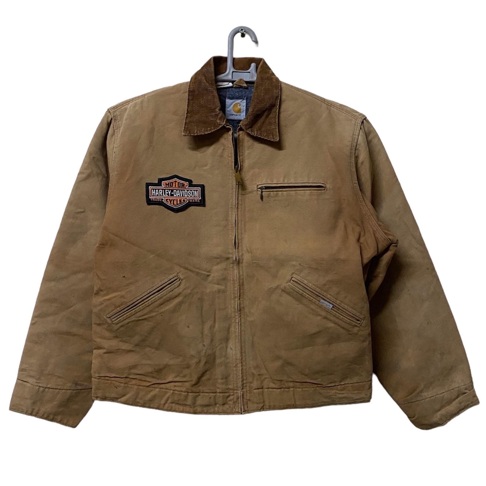 80s Vintage Carhartt Detroit Jacket Brown Colour - Etsy 80s Vintage Carhartt Detroit Jacket Brown Colour - Etsy
