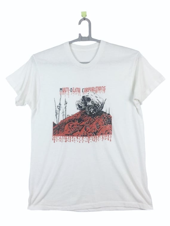 Vintage MDC 1983 Multi Death Corporation Promo T Shirt Punk Rock