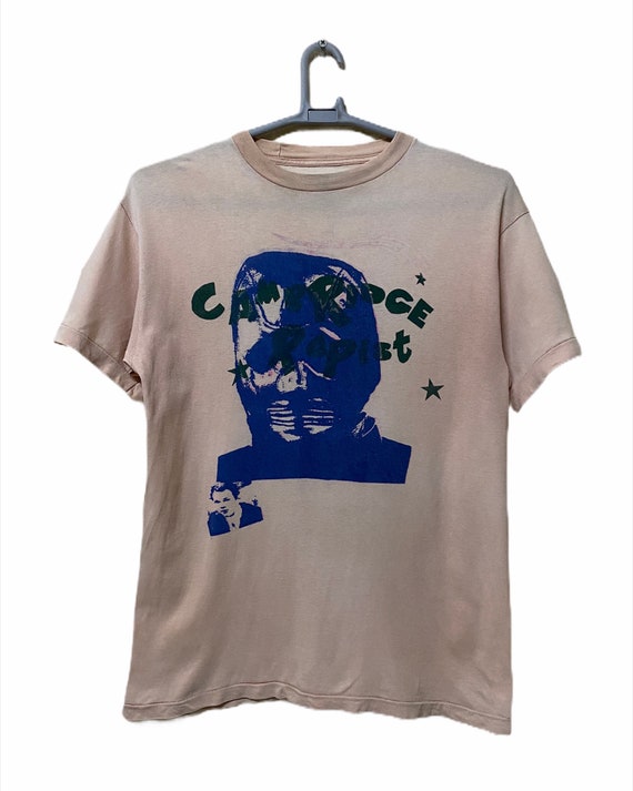 Vintage Cambridge Rapist punk t shirt, anarchy cha