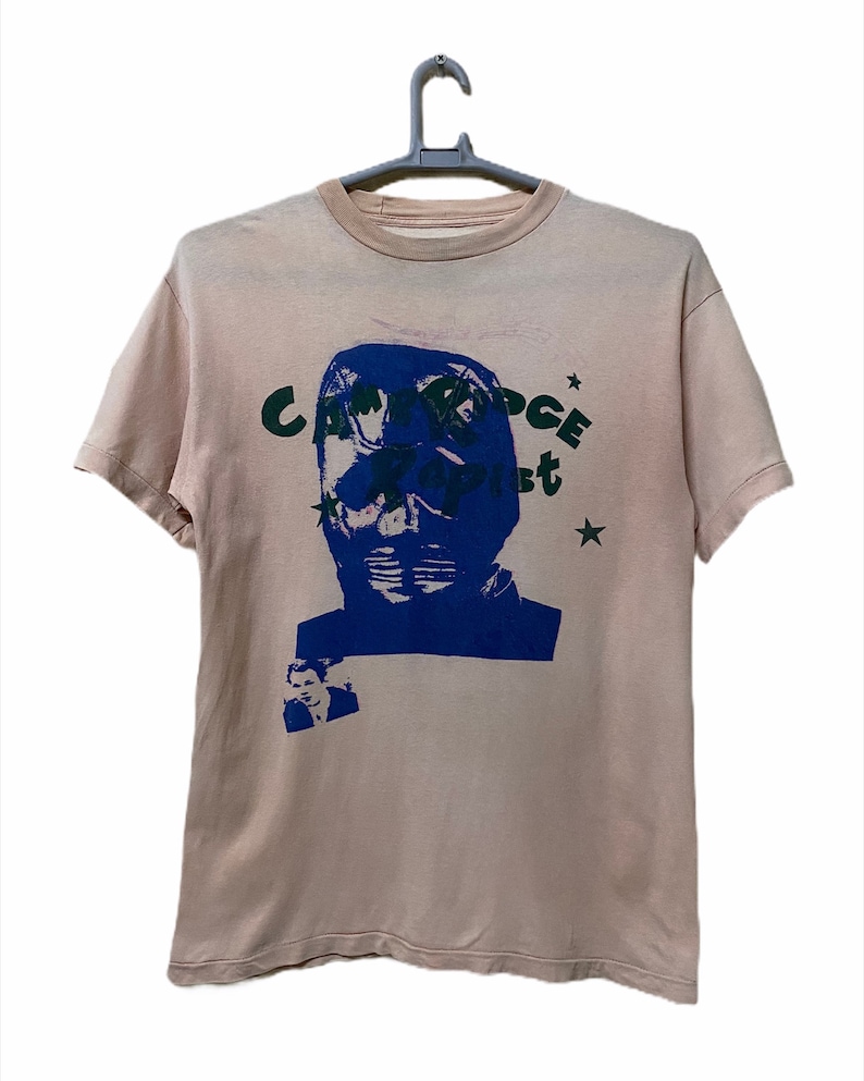 Vintage Cambridge Rapist punk t shirt, anarchy chaos seditionaries sex pistols Vivienne Westwood shirt image 1