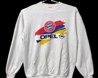 Vintage Bayern Munich Raglan T-shirt, Opel Sponsor (size M) - Etsy