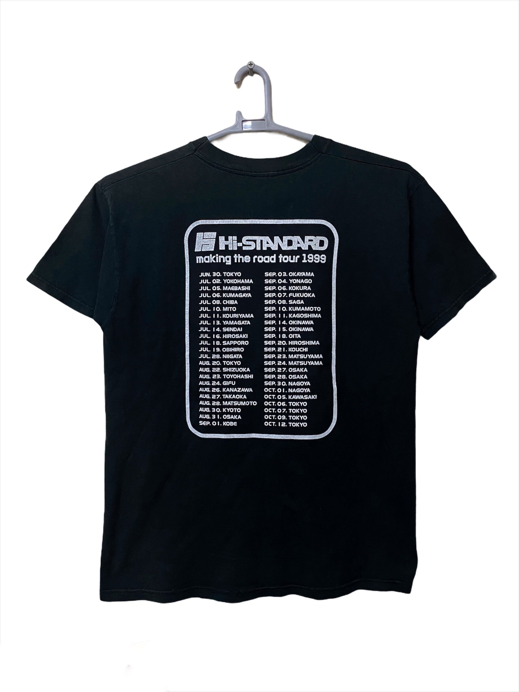 Vintage 90s Hi Standard Making the Road Tour 1999 Fat Wreck