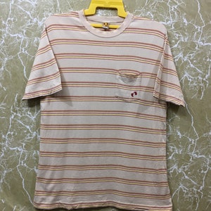 Vintage 80s Hang Ten shirt vintage Hang Ten Skate Surf Surfir Hawaii Stripe T Shirt Rare M size
