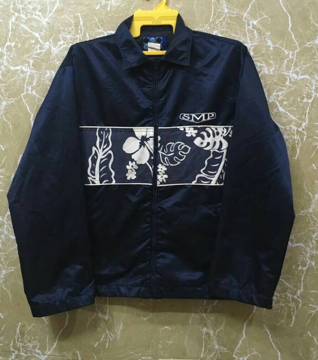 ヴィンテージ 80年代 SMP スケートボード ジャケット ブルー  