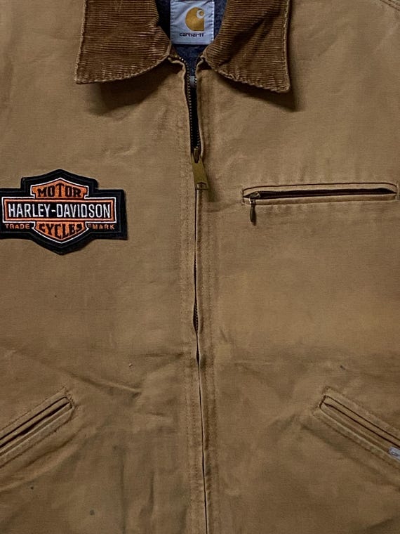 80s Vintage Carhartt Detroit Jacket Brown Colour - Etsy 80s Vintage Carhartt Detroit Jacket Brown Colour - Etsy