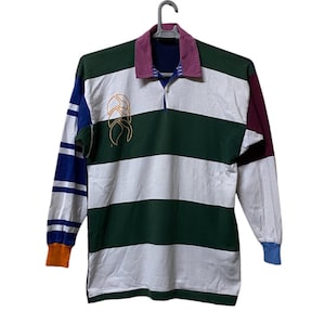 Vintage 90s Canterbury of New Zealand Steinlager rugby jersey / New Zealand All Black Rugby long sleeve Jersey Jonah lomu ccc