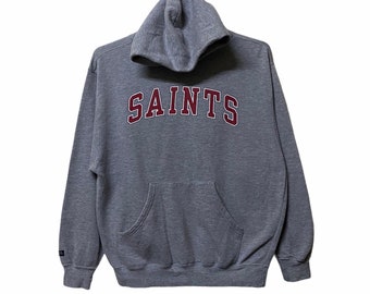 ニューオーリンズ・セインツ スウェットシャツ　古着 90年代 ニューオーリンズ・セインツ - ヴィンテージ NFL