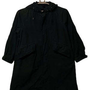 Margaret Howell hoodie long wool jacket