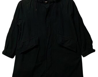 マーガレット・ハウエル ウール ロングコート ブラック ジャケット