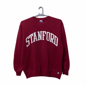 Vintage Stamford University Sweatshirt Large size red colour