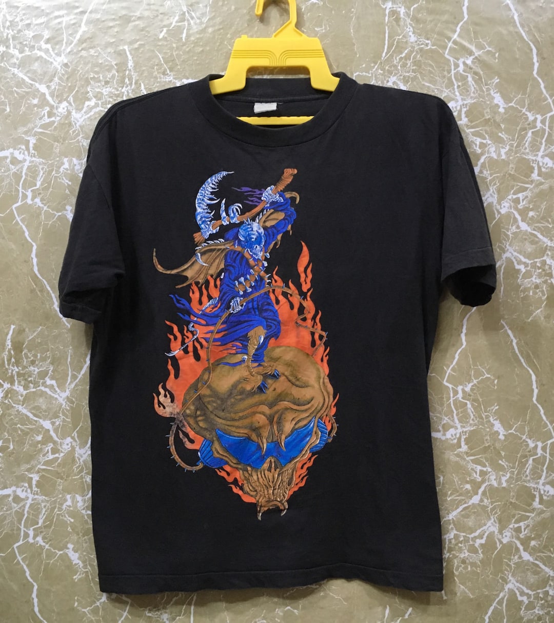 ヴィンテージ　バンドT MEGADETH ワールドツアー Tシャツ 90s Megadeth Youthanasia World Concert Tour 1995 T-shirt